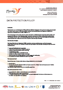 DATA PROTECTION POLICY